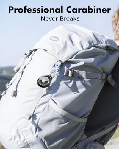 image for UNBREAKcable AirTag Holder for Apple - 4 Pack Air Tag Case [Profession