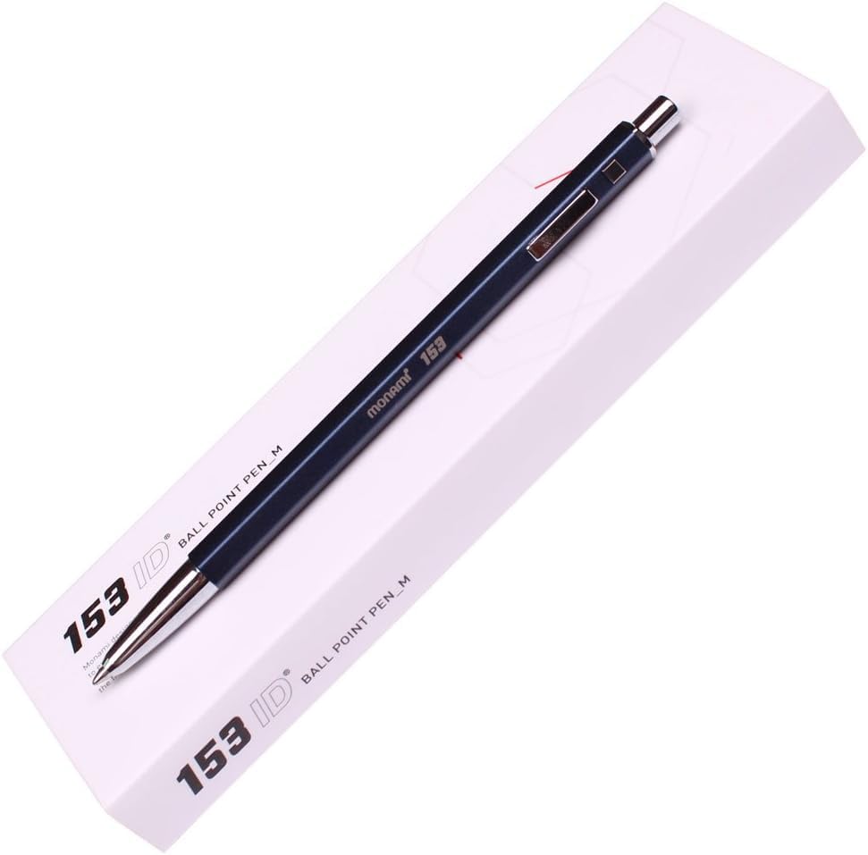 Bolígrafo de punta de bola de 1.0mm con cuerpo de metal Midnight y tinta negra