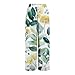 Women Casual Flowy Palazzo Pant High Waisted Floral Boho Wide Leg Pants Summer Loose Trousers Cruise Outfits