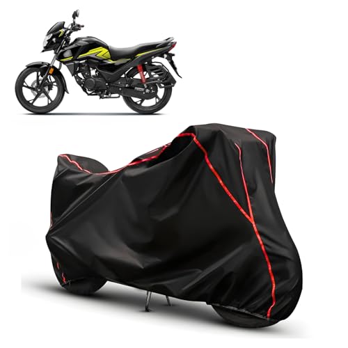 Image of Water Resistant Bike Cover for Honda SP 125 | All Weather, UV Heat Resistant, Dustproof, Triple Stitched, Windproof Elastic Bottom