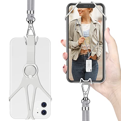 Takyu Phone Lanyard Neck Holder With Nylon Crossbody Strap, Takyu Mobile Phone Lanyard Hanging Neck cover