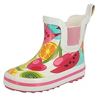 Beck Girls Fruit Wellington rain boots