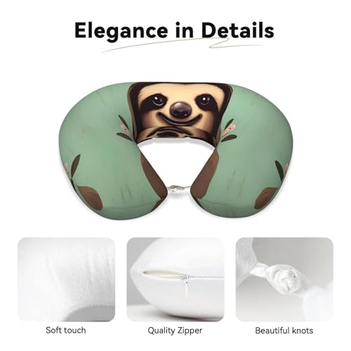 Almohada de viaje espuma viscoelástica tamaño estándar miniatura 3