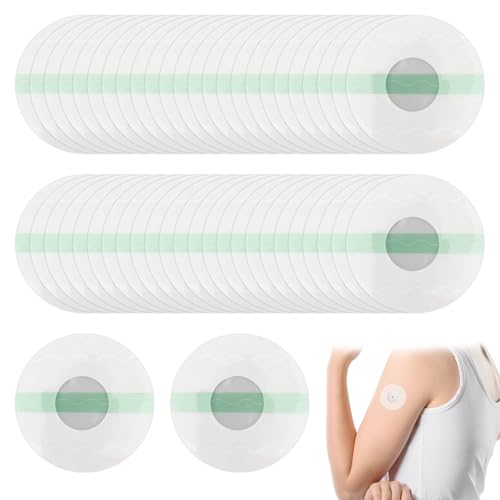 Patch pour Freestyle Libre 2,Kit de 50 Patch Capteur pour Freestyle Libre 2,Capteur pour Freestyle Libre 2,Protection Optimale pour Lecteurs de Glycémie,...