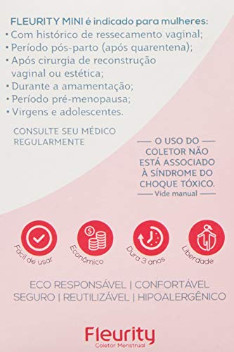 Fleurity Mini Coletor Menstrual, Fleurity, Fleurity