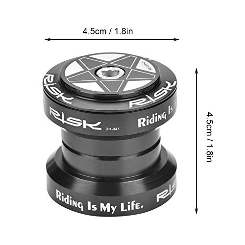 Akozon AKOZONWR8U3GNZBP-01 Bike Headset Set, 34Mm Mtb Mountain Bike Road Bicycle Bike Bearing Headset Aluminum Alloy Bike Front Fork Stem Headset thumb #5
