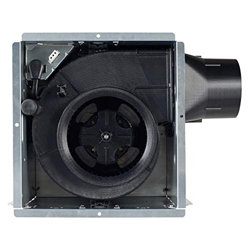 Broan-Nutone 791LEDM InVent Series Single-Speed Fan with LED Light, Ceiling Room-Side Installation Bathroom Exhaust Fan, ENERGY STAR Certified, 1.5 Sones,