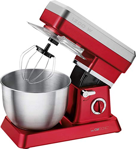 Clatronic KM 3630 Küchenmaschinen, rot – Bild 3