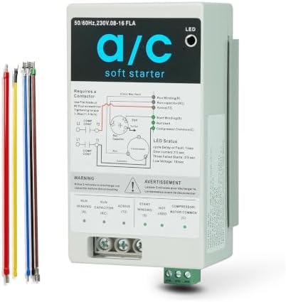 AC Soft Start Kit for 1.75 to 3.5 Ton Air Conditioner Units, 110V...