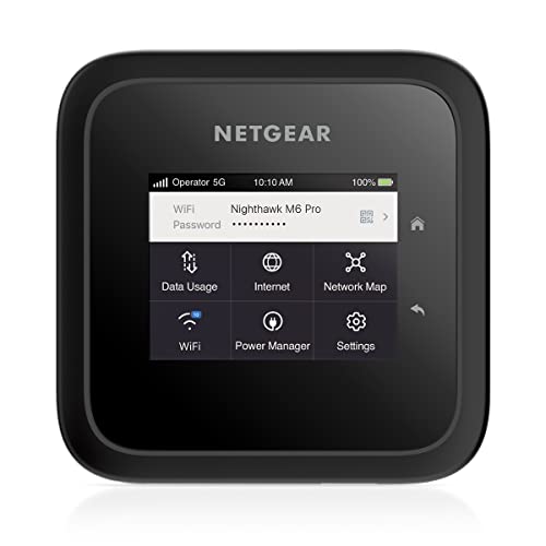 NETGEAR Nighthawk M6 Pro Mobile Hotspot 5G mmWave, 8Gbps, Unlocked, AT