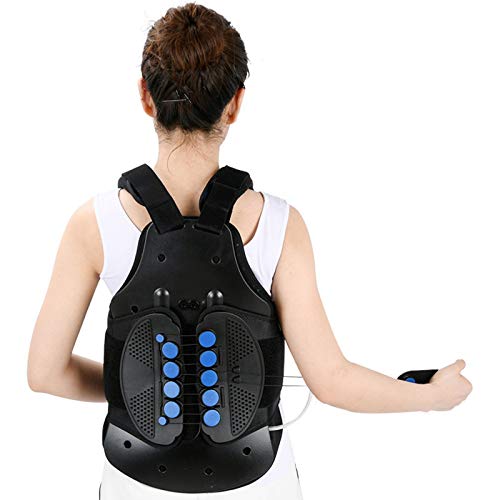 TXGJWRA Thoracolumbar Fixed Spinal Brace, Lumbar Spine Orthosis for Herniated Disc Pain Relief Spine Stenosis, Sciatica, Scoliosis,Medium