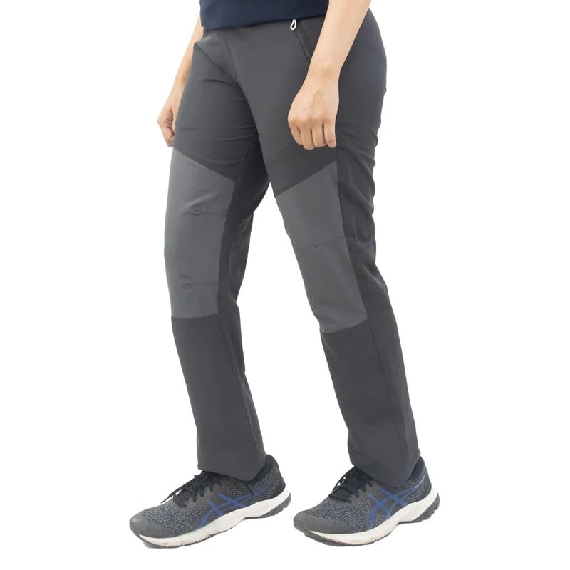 Image of GOKYO Manali Trekking Pants for Women | Quick Dry, Water-Repellent & Stretchable Outdoor Pants | Lightweight, Breathable & Multi-Pocket Hiking Trousers