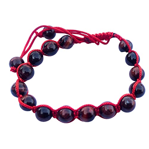 Image of Apnisanskriti Premium Lab Certified Round Crystal Gem Stone Beads Bracelet (8mm, AAA Quality, Free Size)