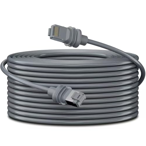 Elfcam - 10m Cavo Prolunga Starlink Gen 3, Cavo Ethernet Cat6 26AWG per Esterno/Interno, Compatibile con Starlink Gen 3 e Mini, 10 Metri
