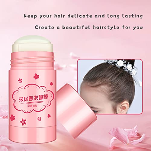 Bastão de Cera para Modelar o Cabelo, Evitar Oleosidade 40g Conteúdo Em Bastão de Cera para Cabelos