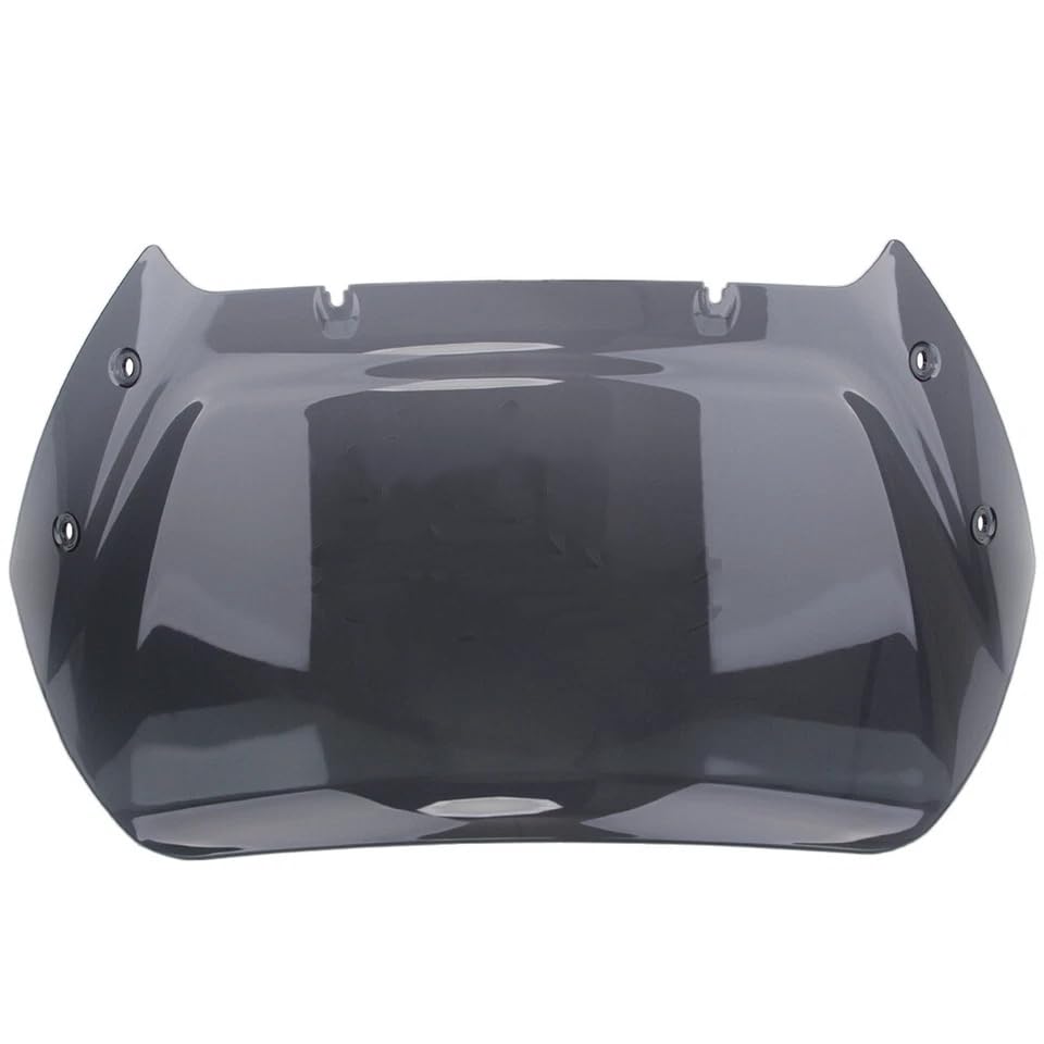 Image of 14 inch Smoke Wave Windshield Windscreen Wind Splitter Compatible for Harley Davidson CVO Street Glide FLHXSE 2023-2024, Street Glide FLHX 2024-up