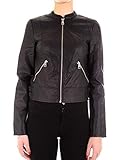 Lederimitat Vero Moda Damen VMRIAMARTA Short Coated Jacket PI Kunstlederjacke, Schwarz, S
