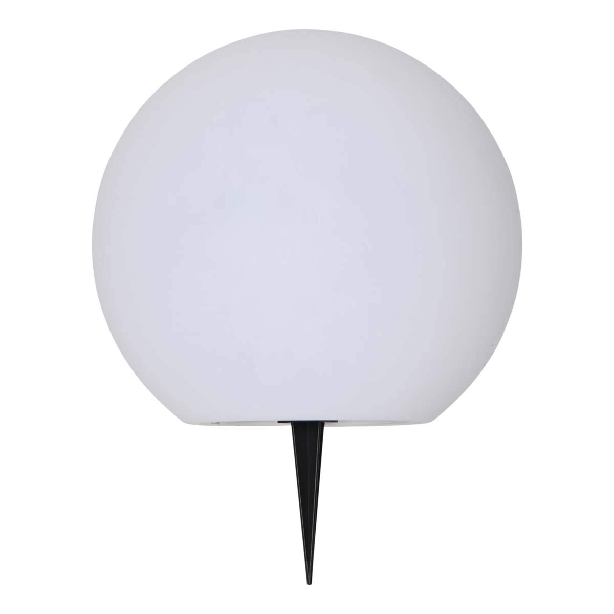 Star Lampe solaire sphérique 481-81, blanc, env. 23 x 25 cm