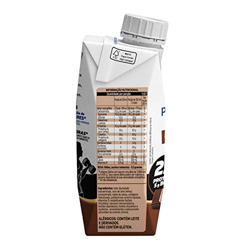 Kit 3 Piracanjuba Whey Zero Lactose Cacau e 3 Banana 250ml