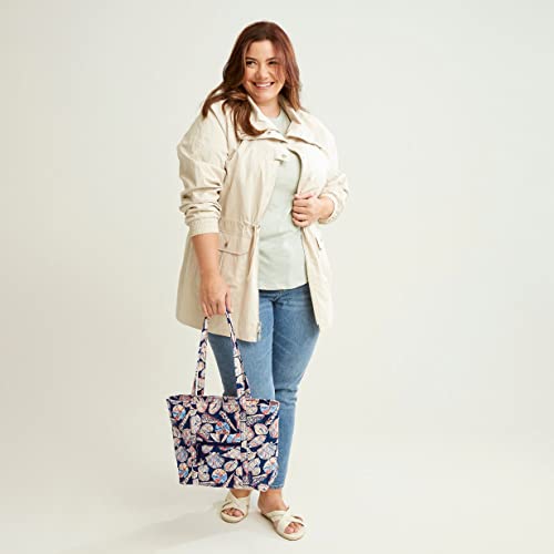 Image of Vera Bradley Women's Cotton Small Vera Tote Bag