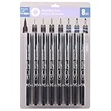 Illustration Pen Set by Artist's Loft, Assorted Nibs, Black Ink