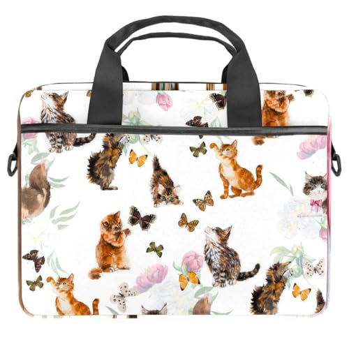 Sac d'ordinateur portable 13.3" pour le bureau et l'université chaton