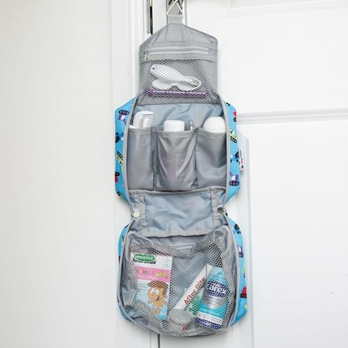 Sac de lavage extensible à crochet avec compartiment zippé - 7
