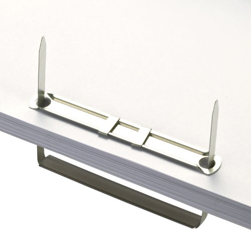 Officemate Prong Paper Fasteners, 1 Inch Capacity, 2.75 Inch Base, Box Of 50 Complete Sets, (99851) #TOP1