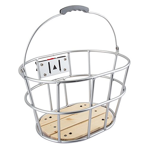 Sunlite Woody Qr Basket, 15 X 11 X 9, Silver #TOP17
