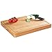 Kesper 58125 Tagliere in bambù 50 x 40 x 5 cm, Marrone, 50 x 40 x 5 cm immagine