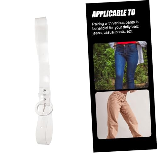 Versatile Transparent Belt for Women Ring High Waist Belt for Jeans and Dress Accessories Comfortable Breathable Fashion Essential2