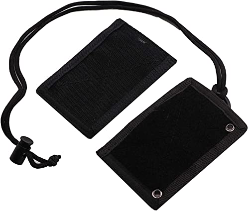 Tactical Id Card Holder Hook,Credit Card Organizer Neck Lanyard Key Ring Tactical Badge Holder #TOP2