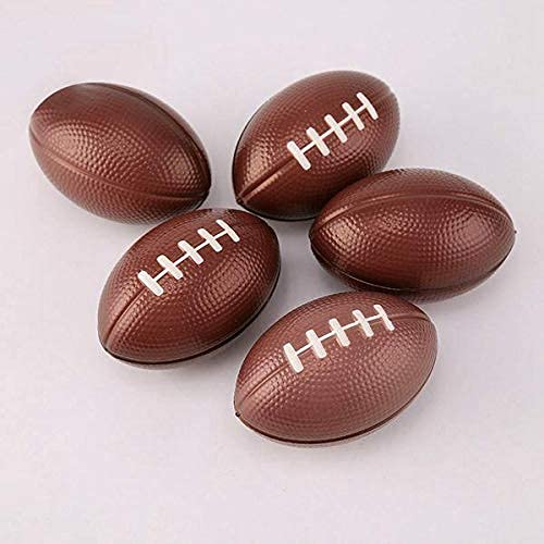 Imported Rugby Foam Squeeze Balls for Stress Relief, Relaxable Realistic Baseball Sp