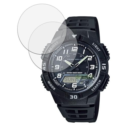 Kayo&Karin �t�B���� CASIO Collection AQ-S800W �V���[�Y (2���Z�b�g) ������ �ی�t�B���� �܂�œ\���ĂȂ����̂悤�ɔ����� ������ ���{��