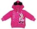 Dziewczęca bluza z kapturem z Minnie, Disney, 2, 3, 4, 5 lat, długi rękaw w rozmiarze 80, 86, 92, 98, 104, 110, 116, w czerwone kropki, model 3, 122 cm