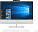 HP Pavilion 27-inch All-in-One Computer, Intel Core i7-8700T, NVIDIA GeForce GTX 1050, 16 GB RAM, 2 TB hard drive, 256 GB SSD, Windows 10 (27-xa0080, Black)