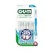GUM Proxabrush Go-Betweens - Wide - Interdental Brushes - Soft Bristled Dental Picks for Plaque Removal Health - Safe for Braces & Dental Devices, 15 Count