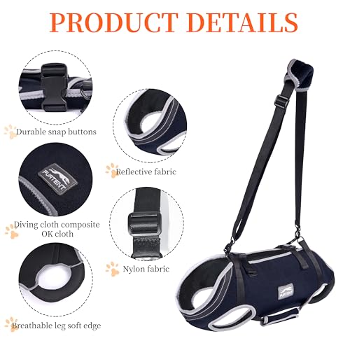 Male Dog Lift Harness, Pet Hind Hip Support & Rehabilitation Sling Lift – for Old, Disabled, Joint Injuries, Loss of Stability Small and Medium Dogs Walk, Full Body Dog Harness, M Male Dog Lift Harness, Pet Hind Hip Support & Rehabilitation Sling Lift – for Old, Disabled, Joint Injuries, Loss of Stability Small and Medium Dogs Walk, Full Body Dog Harness, M