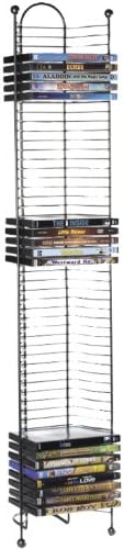 Atlantic 52-DVD/BLU Ray Disc Tower - PN 63712035 in Gunmetal