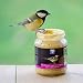 CJ Wildlife Erdnussbutter für Gartenvögel mit Mehlwürmer, Sparpaket 4 x 330g