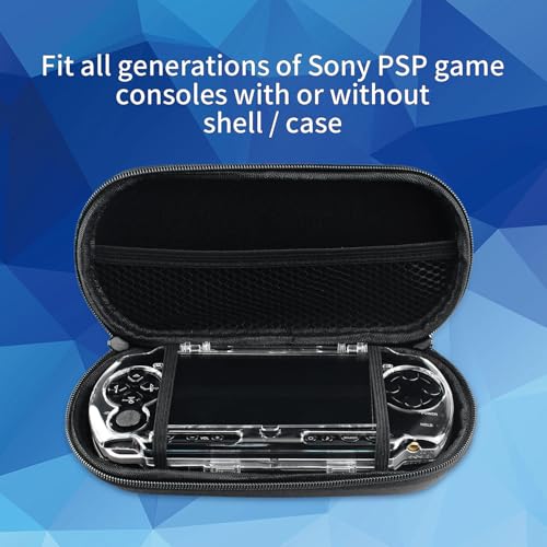 Image of OSTENT EVA Hard Travel Carry Cover Case Carry Bag Protector Compatible for Sony PSP 1000 2000 3000