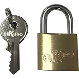  Candado de arco estándar con llave KA \'SIKURO\' 50 mm