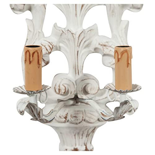 Aplique de Pared Interior de Lujo Barroco Esculpido Biscottini 74cm 6