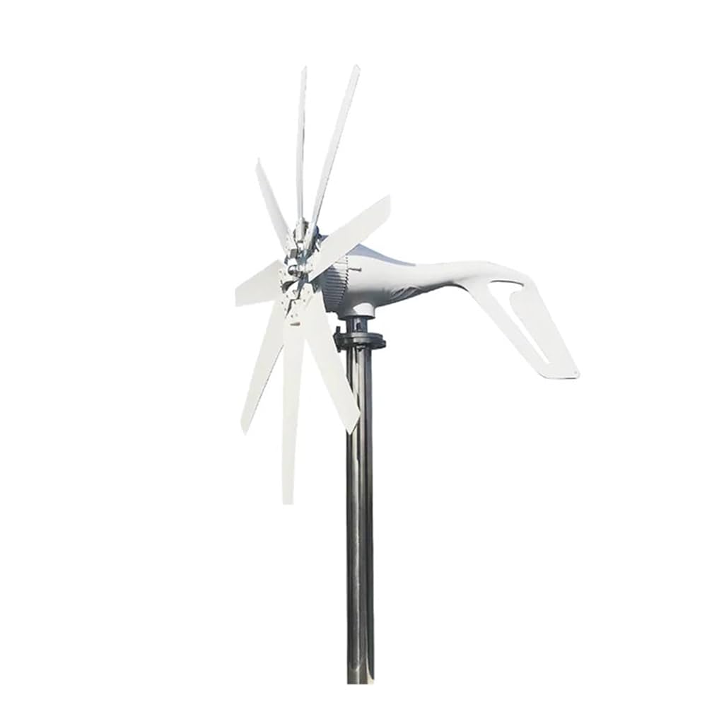 Amazon | 風車発電機, 風力タービン発電機 8 ブレード 2000