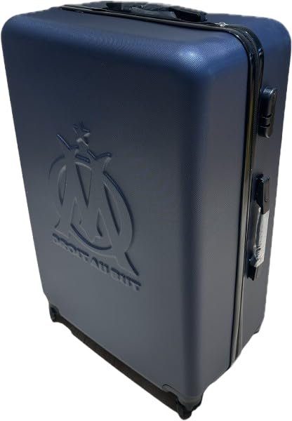 Plain Suitcase from Olympique de Marseille, Blue