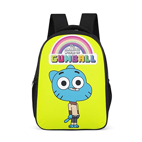 Mochila Escolar The Amazing World of Gumball para niños  Resistente al Agua  diseño