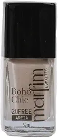 Esmalte Hipoalergênico 20FREE Secagem Rápida Longa Duração Pincel Anatômico 9 ml - Marfim Cosméticos