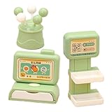 Modèle de mini caisse enregistreuse - accessoires utiles pour répondre aux connaissances des caisses enregistreuses, des supermarchés et cultiver des compétences pratiques et de communication, jouet modèle de caisse enregistreuse
