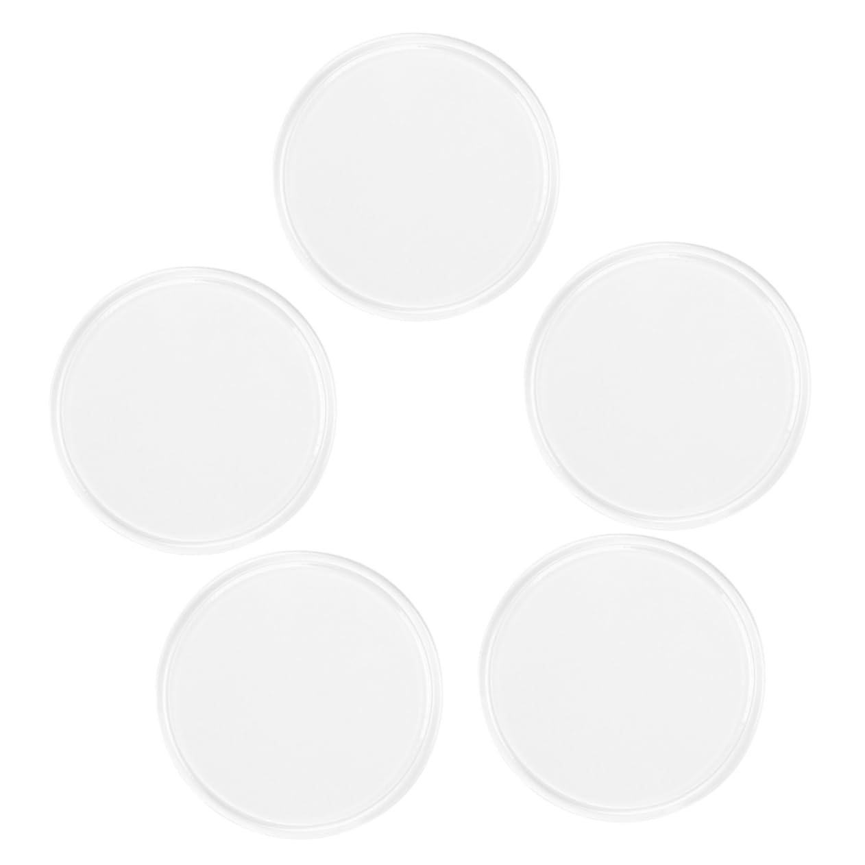 TOVINANNA Silicone Eyelash Holder Pad 5pcs Set Anti-static Gentle on Lashes for Eyelash Extension Work