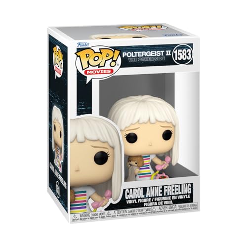 Funko Pop! Movie: Poltergeist – Carol Anne Freeling Anne - Poltergeist 1982 - Figura de Vinilo Coleccionable - Idea de Regalo- Mercancia Oficial - Juguetes para Niños y Adultos - Movies Fans